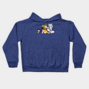 Cute Animals Support Joe Biden 2024 Kids Hoodie